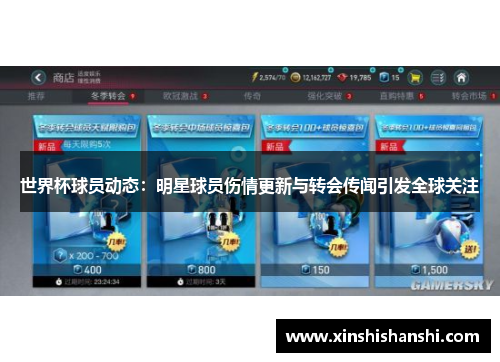 世界杯球员动态：明星球员伤情更新与转会传闻引发全球关注